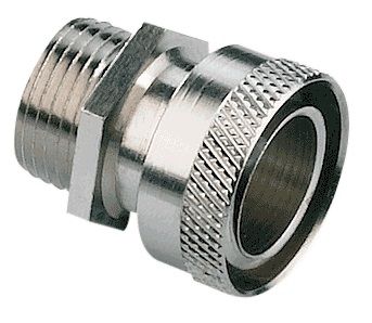 Controlwell PG 9 Pg Thread Brass Conduit Gland MSBG-P09