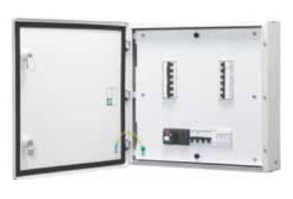 Schneider Vertical TPN Distribution Board 12 Way A9HVTD12