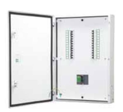 Schneider Vertical TPN Distribution Board 4 Way A9HVD04L