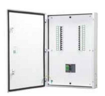 Schneider Vertical TPN Distribution Board 8 Way A9HVD08H