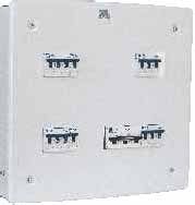 C&S CSDBTPNHSD06 06 Way Single Door TPN Distribution Board - Horizontal