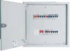 C&S CSDBFLDD2R13 2 way Double Door FLEXI (Tier) DBs (with Metal Door)