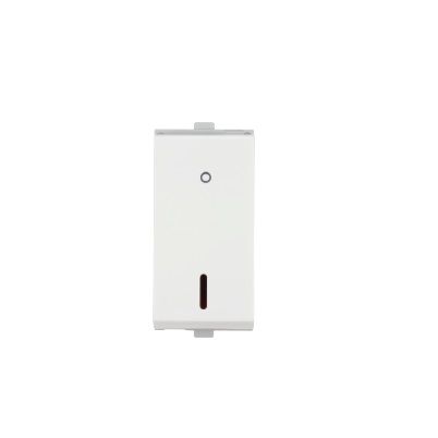 Anchor Penta Modular 1 Module 25 A 1 Way Switch with Neon White 65025