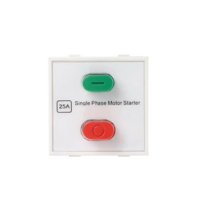 Anchor Roma Plus 2 Module 25 A Motor Starter Switch White 289241