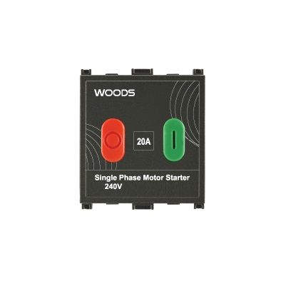Anchor Woods 20 A Motor Starter Switch Black 90154
