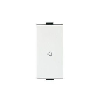 Anchor Roma Plus 1 Module 10 A Bell Push Switch White 289104