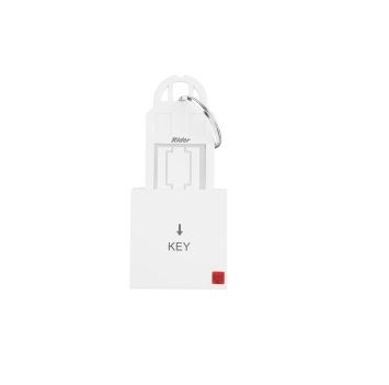 Anchor Rider 32A D.P. Main Switch Operating with Key Tag White 47232