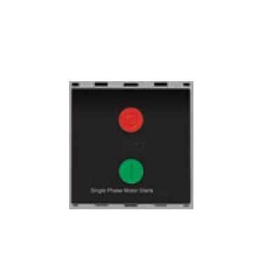 Anchor Penta Modular 2 Module 20 A Motor Starter Switch Black 65120B