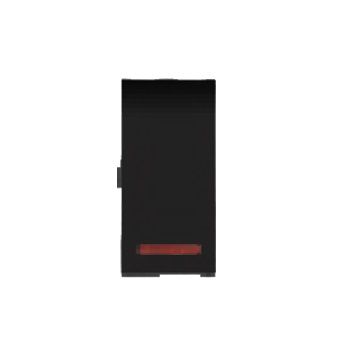Anchor Roma Urban 1 Module 10 AX 1 Way Switch with Indicator Black 66111B