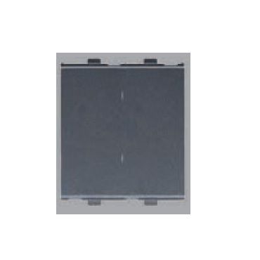Anchor Penta Modular 2 Module 16 AX 2 Way Switch Black 65010B