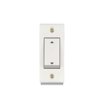 Anchor Penta Cherry 6 A 2 Way Switch White 240V 14122 (Pack of 10 Pcs)