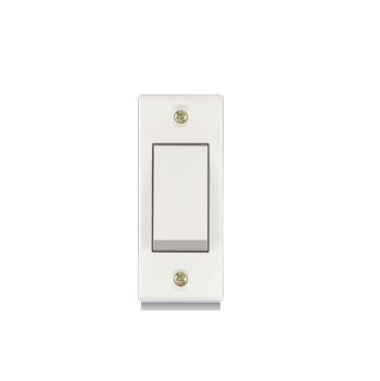 Anchor Penta Cherry 6 A 1 Way Switch Urea Back White 14126