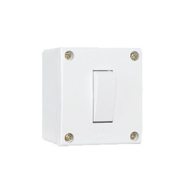Anchor Penta Capton 20 A 1 Way Switch with Box Ivory 50963