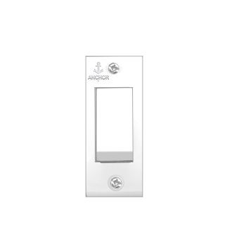 Anchor Penta Cherry 6 A 1 Way Switch Ivory 240V 50144