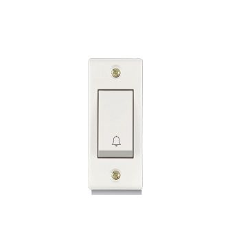 Anchor Penta Cherry 6 A Bell Push Switch Dark Brown 240V 38218DB
