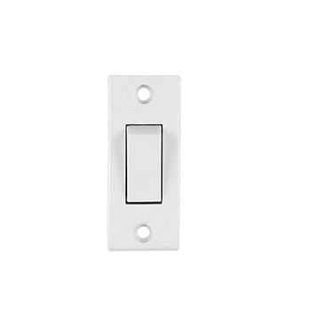 Anchor Penta Piano 6 A 1 Way Switch White 240V 38069
