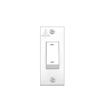 Anchor Penta Piano 6 A 2 Way Switch Ivory 240V 50064
