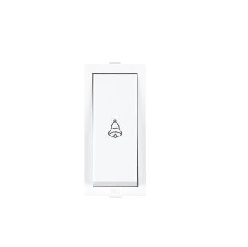 Anchor Roma Classic Single Pole 10 A Bell Push Switch White 21044