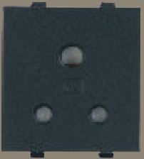 Anchor 3 Pin Socket 6A Black
