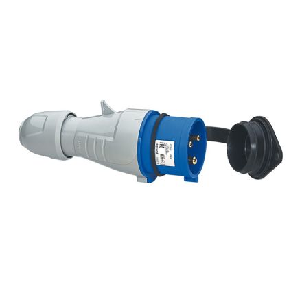 Legrand 16A 2P+E 200-250V Ip44 Straight Plug - 555124