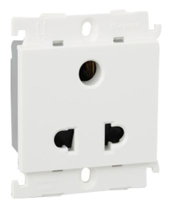Legrand Mylinc 6 Amp 2/3 Pin 2 Module Universal sockets - 6755 52