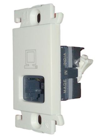 Legrand Mylinc RJ 45 Cat 6 Computer Socket - 6755 45