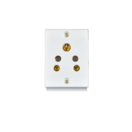 Anchor Penta Dark Brown 2 In 1 Socket 38364DB (240V)