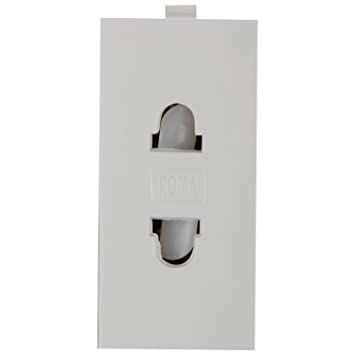 Anchor 21667 S URO Socket (Colour Silver, Voltage 240V)