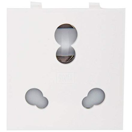 Anchor 30828 S Twin Socket (Colour Silver, Standard Packing 10)