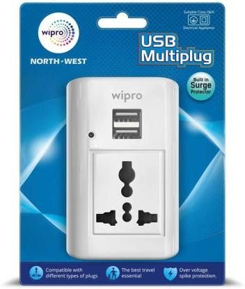 Wipro North West USB Multiplug 6A NWM0300