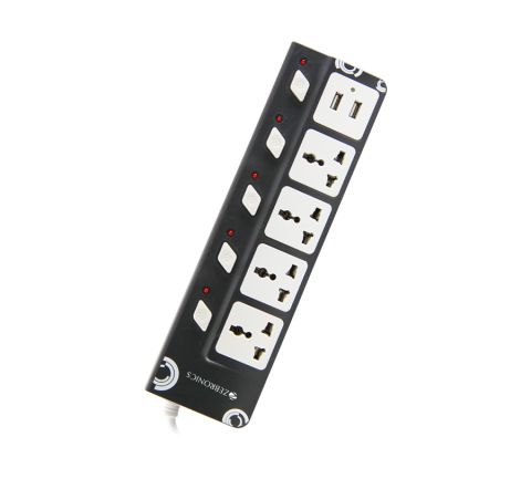 Zebronics 10 Amp ZEB 4PS USB (PLUS) Power Strips(4+5 Board)