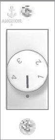 Anchor Fan Regulator Penta-50790 Ivory