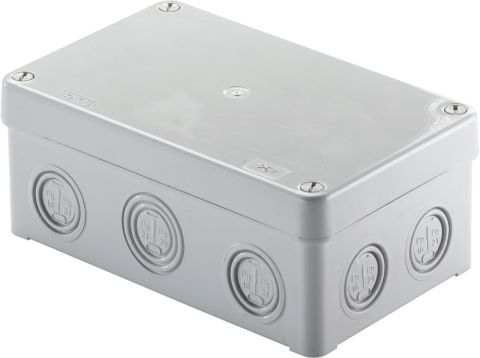 Controlwell 210 x 210 x 90mm Junction Boxes with Knockout T5005M