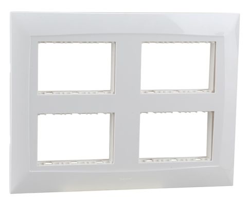 Legrand 12 Module Plate With Frame 673497