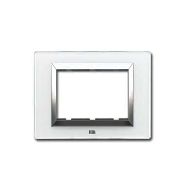 Anchor Roma Pure White 1 Module Plate 30216GPW