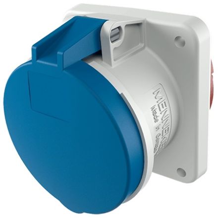 Mennekes 1261 X-CONTACT 63 A Panel Mounted Receptacle 3p 230V