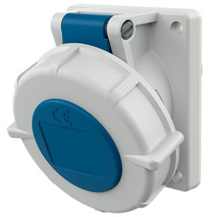 Mennekes 1475 Standard 16 A Panel Mounted Receptacle 3p 230V