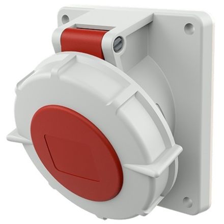 Mennekes 1485 Standard 16 A Panel Mounted Receptacle 5p 400V