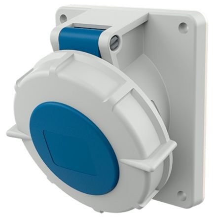 Mennekes 1502 Standard 32 A Panel Mounted Receptacle 3p 230V