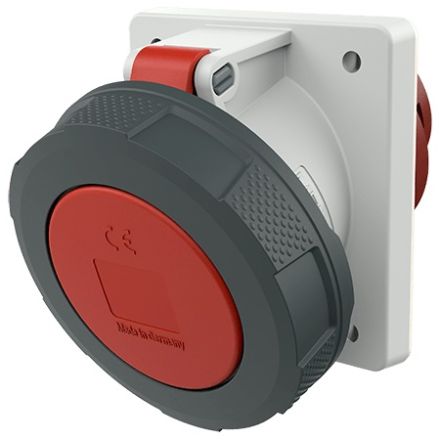 Mennekes 205 X-CONTACT 63 A Panel Mounted Receptacle 4p 400V