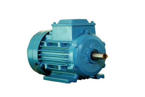 ABB IE2, 3 Phase, 1.1 kW, 1.5 HP, 415 V, 4 Pole, Foot Mounted, Cast Iron Induction Motor