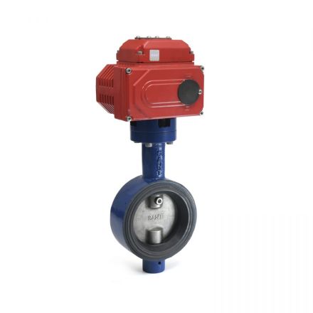 Sant Valves 125mm Cast Iron Butterfly Valve with Electric Actuator CIBFE
