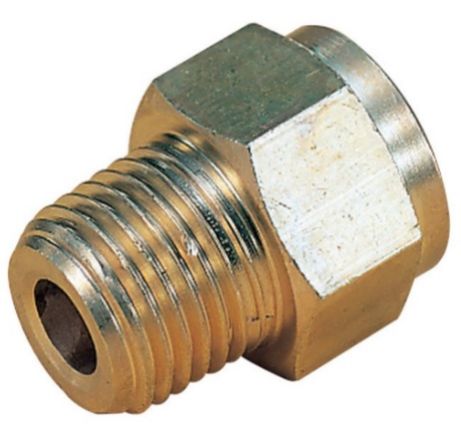 Norgren R1/8 Straight Male Adaptor 34034610