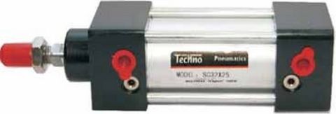 TECHNO 125x1000mm Double Acting Non Magnetic Sc Series cylinder