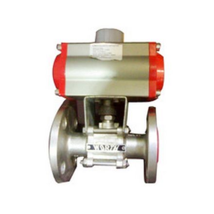 Akari PFBV-SS316-2-15 Thread Size 1/2 Inch Actuator With Flange Ball valve