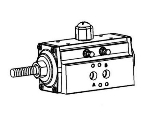 Aira Adjustable Physical Travel Stopper Double Acting Actuator Torque of 10,5412-DD-TS
