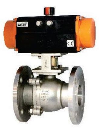 ALIS 65M M Pneumatic Actuator Design Ball Valve Flanged End 150# CF8M Double Act ABV-FD-65