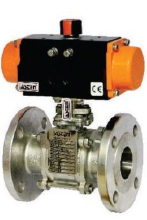 ALIS 50mm Pneumatic Actuator Design Ball Valve Flanged End 300# CF8M Double Act ABVTD -50