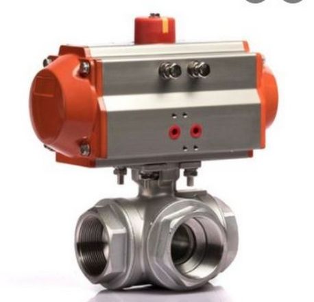 Techno DN50 BVL/T 2" 3 Way Ball Valve L/T Port