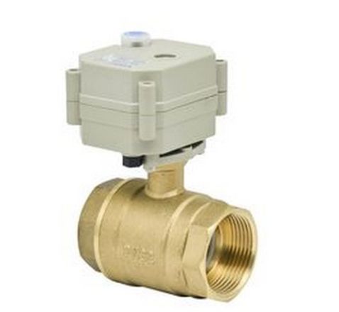 Techno EAV2-20 3/4" 2 Way Brass Valve with Electric Actuator